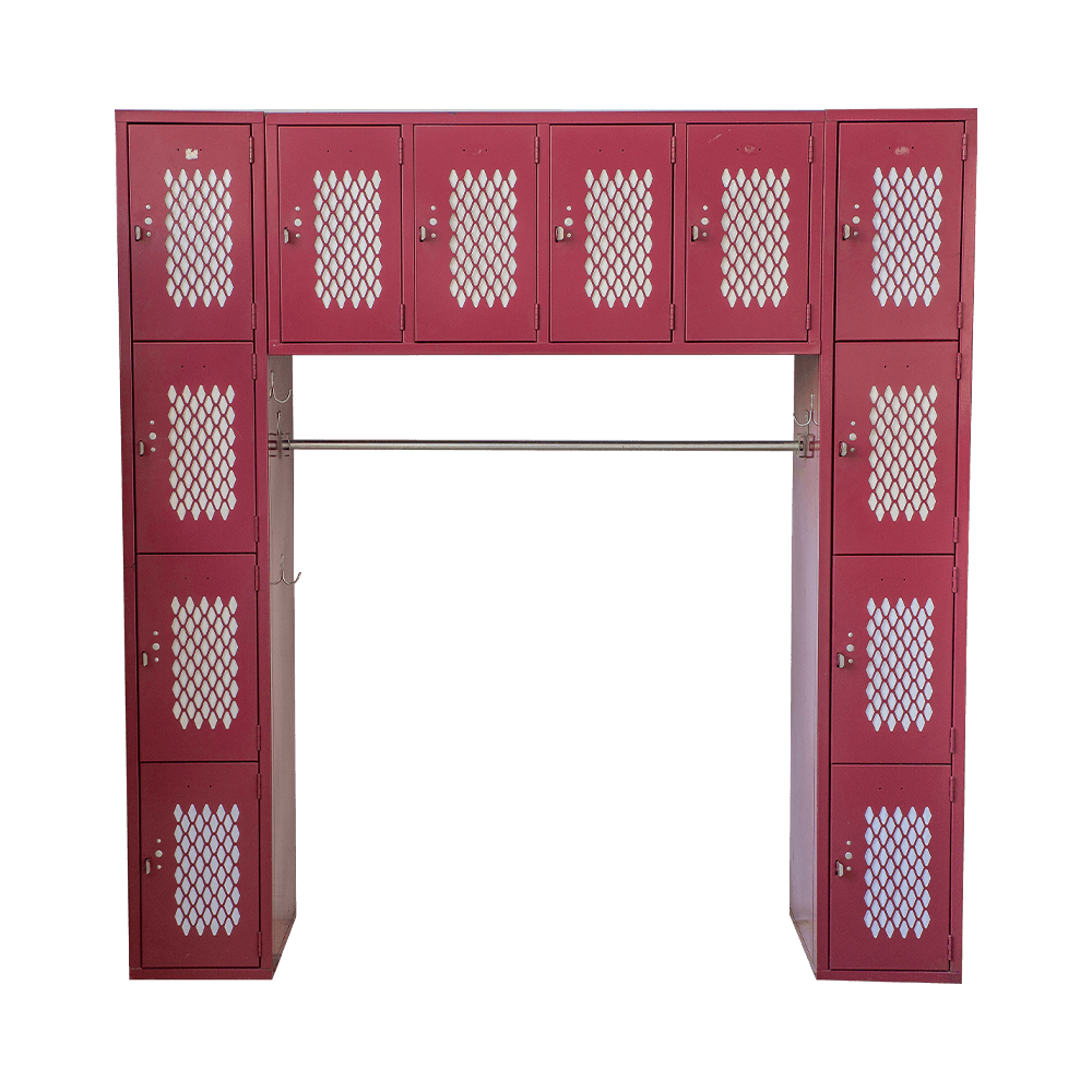 Locker multi-door cabinet